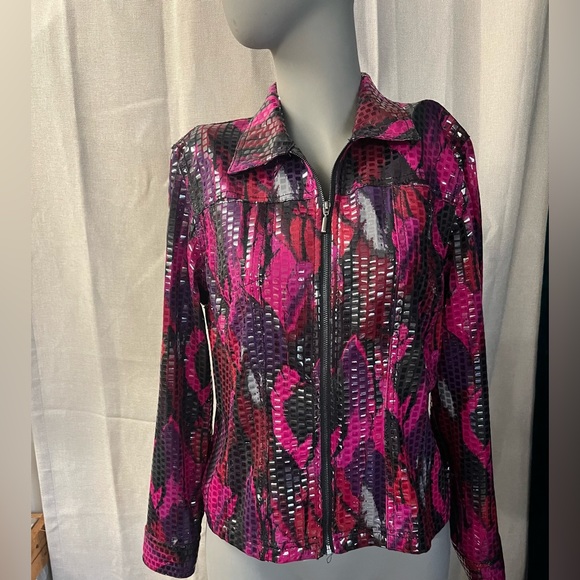 Ruby Rd 12P magenta & multi color - Picture 1 of 5